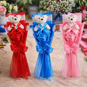 Demet Gül Aranjman Ayıcıklı - Zarif