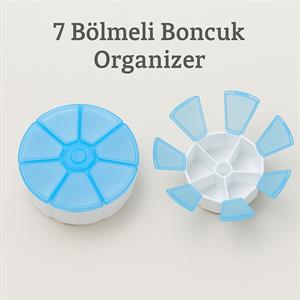 Kompakt 7 Bölmeli Boncuk Kutusu