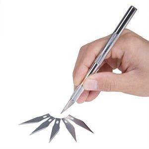 Çelik Kretuar Bıçağı 5 Yedekli