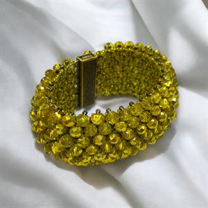 Kristal Platinum Ray Bileklik