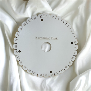 Kumihimo Ahşap Disk Makrome Örgü
