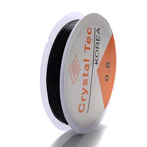 Lastikli Siyah Misina 10MT Bobin