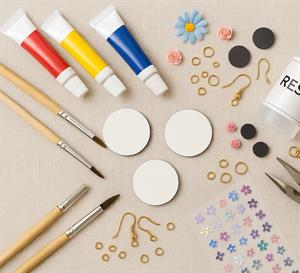 Lazer Kesim Halka 3.5 CM - 3 Adet