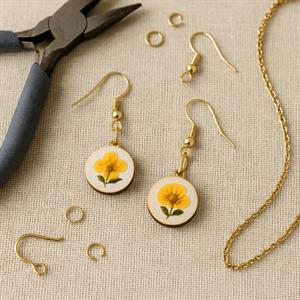 Lazer Kesim Halka 3.5 CM - 3 Adet