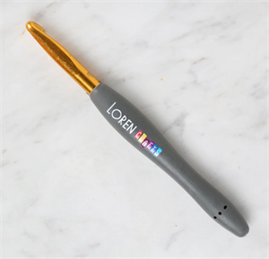 Loren Crafts 7 mm Altın Uçlu Yumuşak Saplı Yün Tığ
