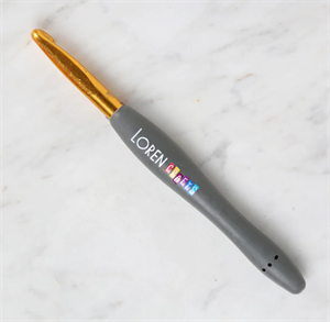 Loren Crafts 6 mm Altın Uçlu Yumuşak Saplı Yün Tığ