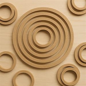 Makrome Halkası 9 adet set