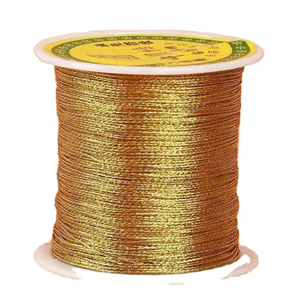 Makrome & Hediyelik, İnce Simli ip 1000 MT Bobin