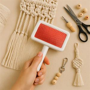 Makrome Tarağı - Kaliteli Plastik