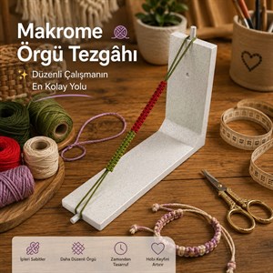 Makrome Tasarım, Ölçü ve Sabitleme Tezgahı No:2