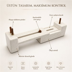 Makrome Tasarım, Ölçü ve Sabitleme Tezgahı No:3
