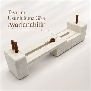 Makrome Tasarım, Ölçü ve Sabitleme Tezgahı No:3