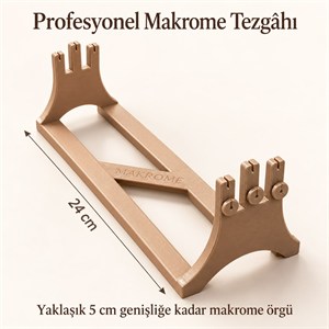 Makrome Ustası – Profesyonel Makrome Örgü Tezgahı