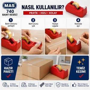 MAS 740 Bant Kesici PRO.