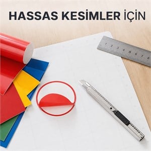 Çelik Gövde Keskin Maket Bıçağı