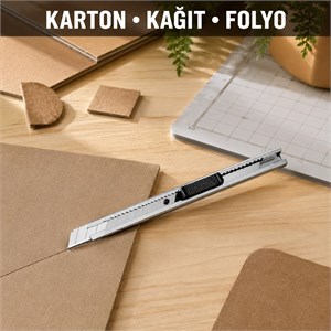 Çelik Gövde Keskin Maket Bıçağı