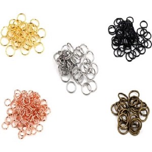 Metal Takı Halkaları 8 MM / 10 Gram Paket
