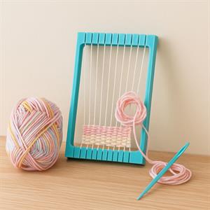 Mini Dokuma Tezgahı Üçlü Set