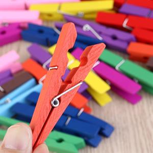 Mini Renkli Mandallar / 10 ADET Paket