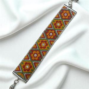 Miyuki Aurora Beads Kolye ve Bileklik Seti