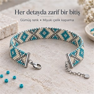 Miyuki Çelik Korniş Kapama – Boncuk Dokuma ve Takı Bitiş Aparatı