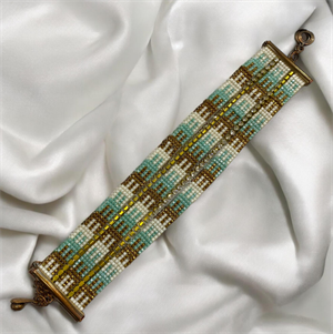 Miyuki Vintage Swarovski Bileklik