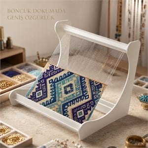 Motif Ustası 30x35 Mega Boy – Boncuk Dokuma Tezgahı No:3