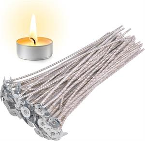 Mum Fitili - Doğal Pamuk 6lı Paket 7.5 CM