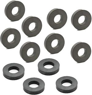 Ortası Delikli Magnet Mıknatıs Paket 17 MM - 140 Adet