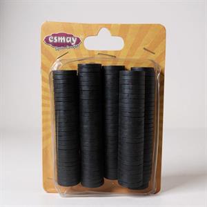 Ortası Delikli Magnet Mıknatıs Paket 17 MM - 140 Adet
