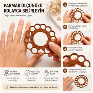 Parmak Ölçü Rehberi - Stant