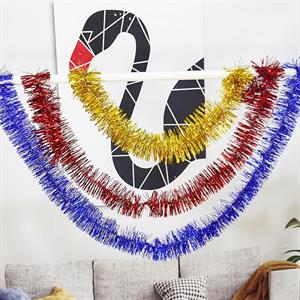 Parti, Dekorasyon, Noel Kutlamaları ve Neşeli Toplantılar, Şenlikler için Tinsel Şerit Çelenk