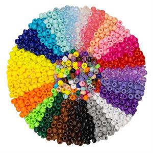 Plastik Boncuk Karışık Renkli - Tüm Ölçülerde 100GR. Paket