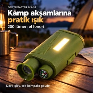 Power Master MX-39 4 Fonksiyonlu Mini Teleskop
