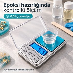 Power Master PM-14636 – 0,01 Gram Hassasiyetli Dijital Cep Terazisi
