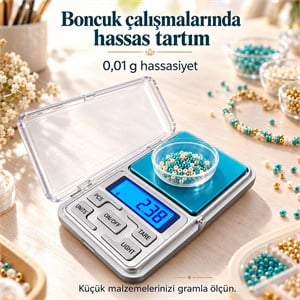 Power Master PM-14636 – 0,01 Gram Hassasiyetli Dijital Cep Terazisi