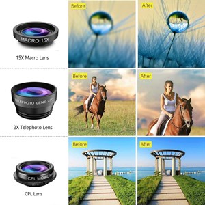Powermaster PM-25951 Telefon Kamera 6lı Set Lens Kiti