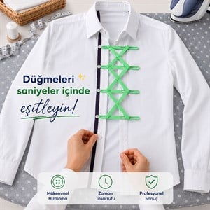 Pratik Düğme Hizalama Aparatı