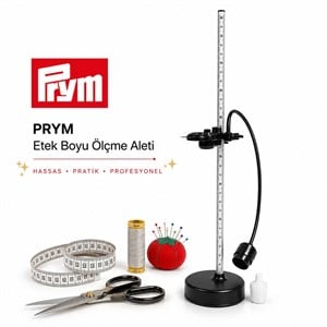 PRYM Alüminyum Etek Boyu Ölçme Aleti ile Kusursuz Ölçüler