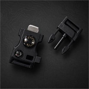 Pusulalı Outdoor Paracord Bileklik Tokası
