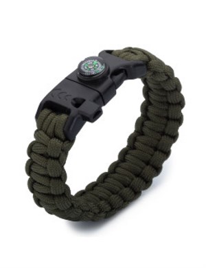 Pusulalı Outdoor Paracord Bileklik Tokası