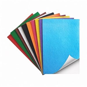 Puti 10 Renk Yapışkanlı Keçe Etkinlik Malzemesi 20x30cm