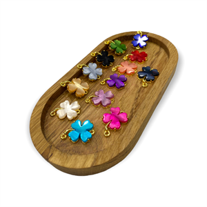 Renkli Çift Kulplu Yonca Model