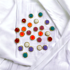 Renkli Daire Şeker Takı Ara Modeller