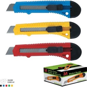 Renkli Plastik Maket Bıçakları