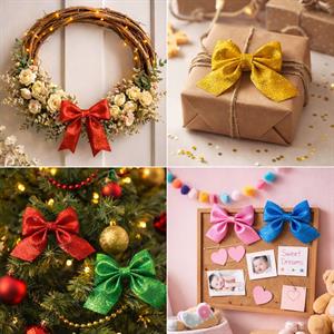 Renkli Simli EVA Fiyonklar – Dekor ve Hobi Aksesuarı