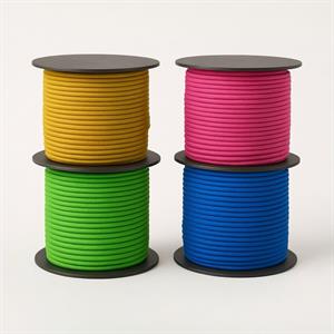 Renkli Yuvarlak 1.2 MM Lastik Çeşitleri 