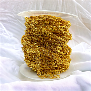 Rodyum Kalın Oymalı Burgu