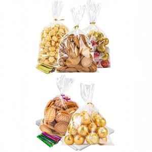 Şeffaf Beyaz Düz Jelatin Poşetler – Ambalaj ve Hediyelik (200GR.)