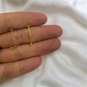 Silikonlu 6 MM Küpe Klipsler / 5 ÇİFT Paket